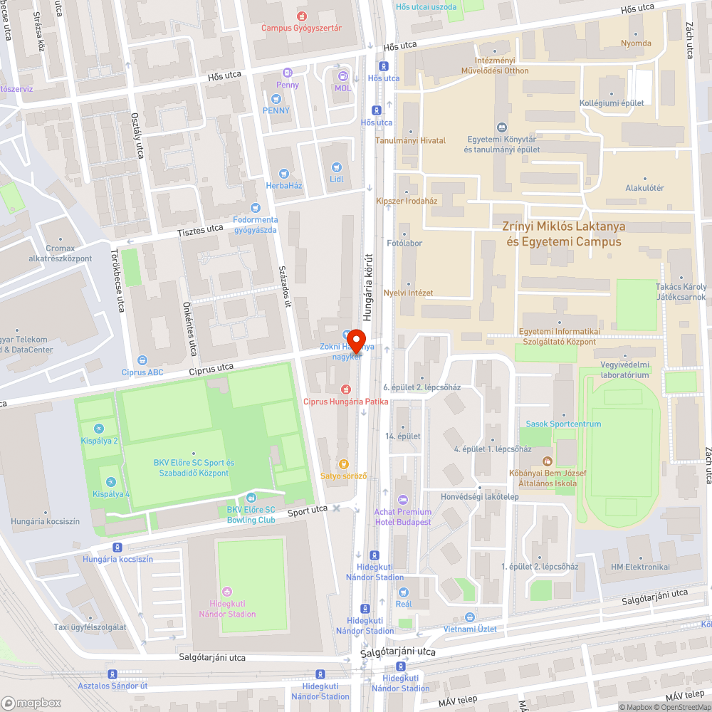 Hiányzó jelzőtáblák bejelentés helye