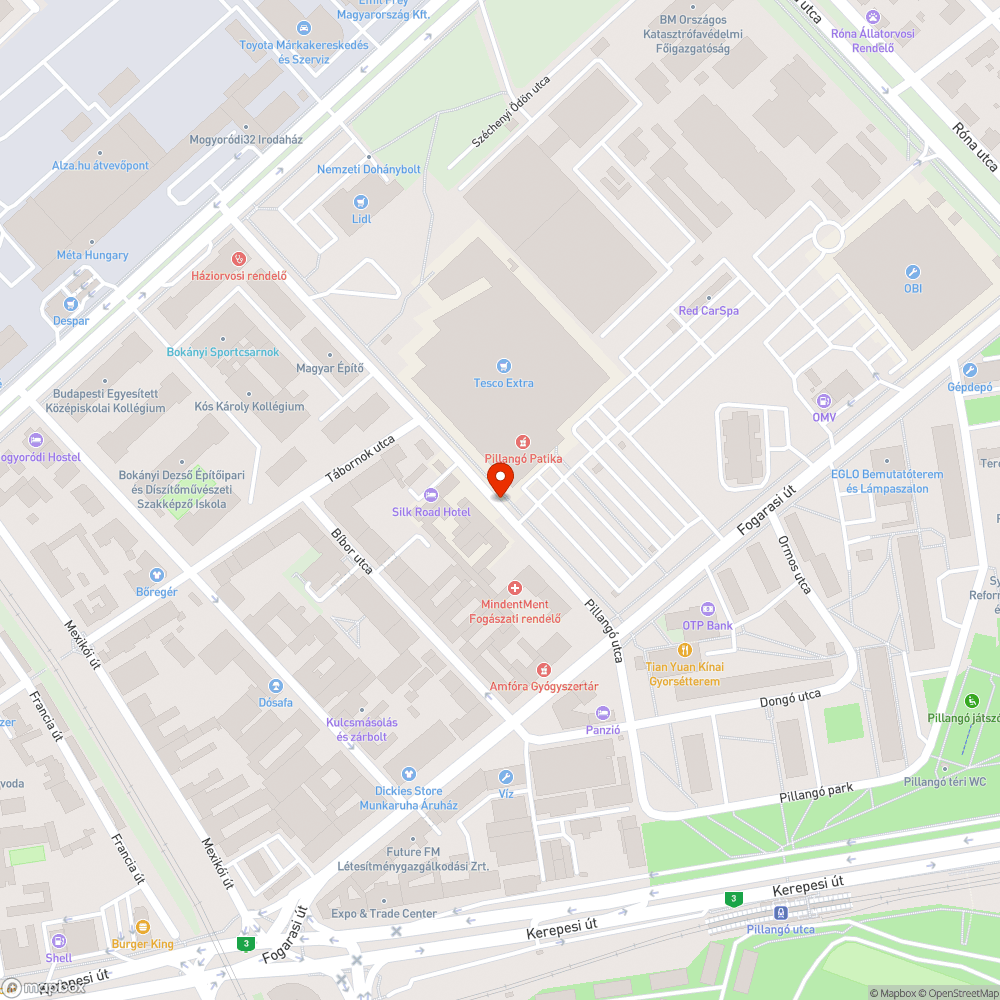 Faágak. bejelentés helye