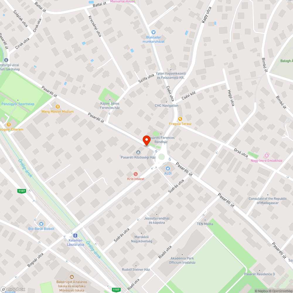 Szabálytalan járda lezárás bejelentés helye