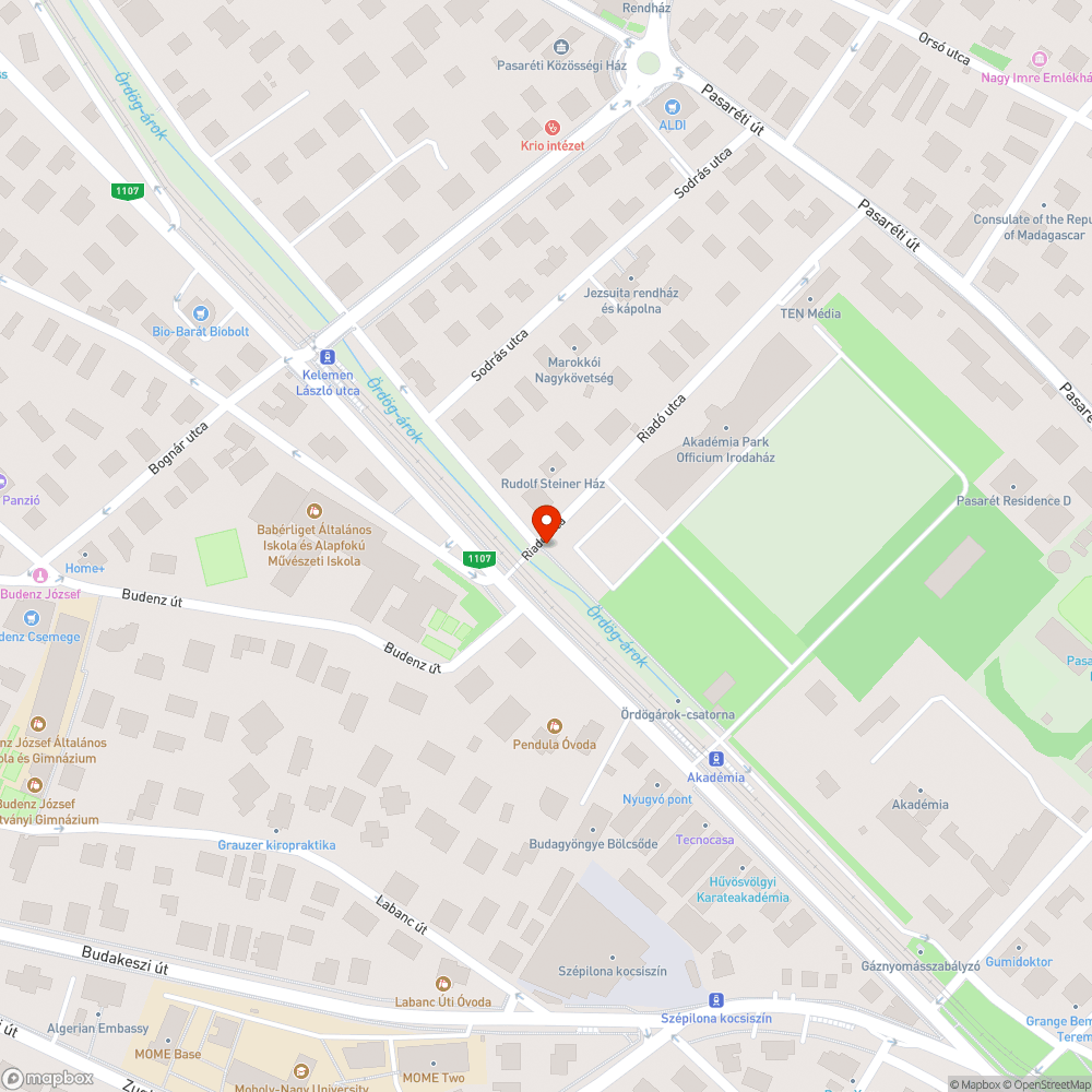 Túlcsorduló kuka bejelentés helye