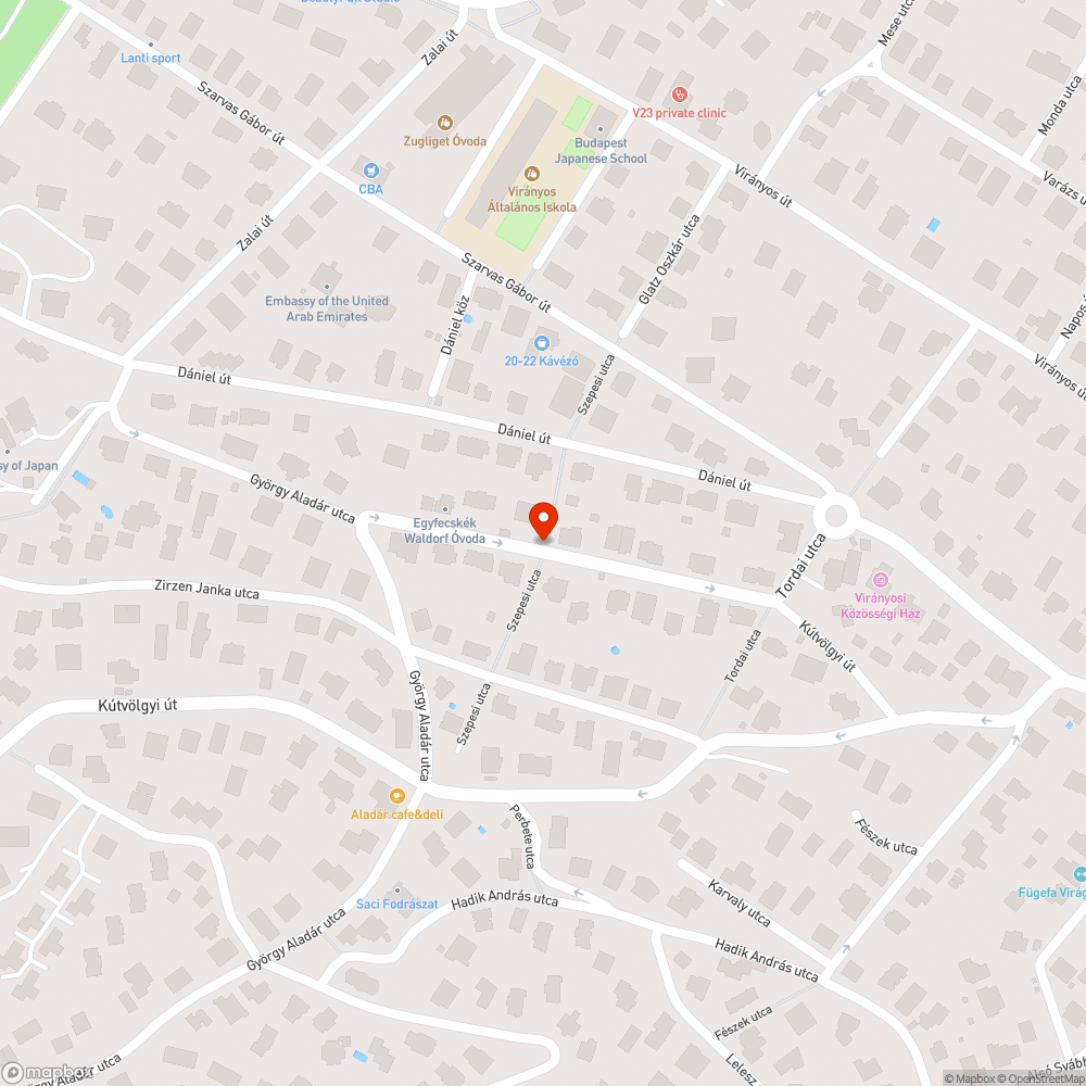 Graffitis utcanévtábla bejelentés helye