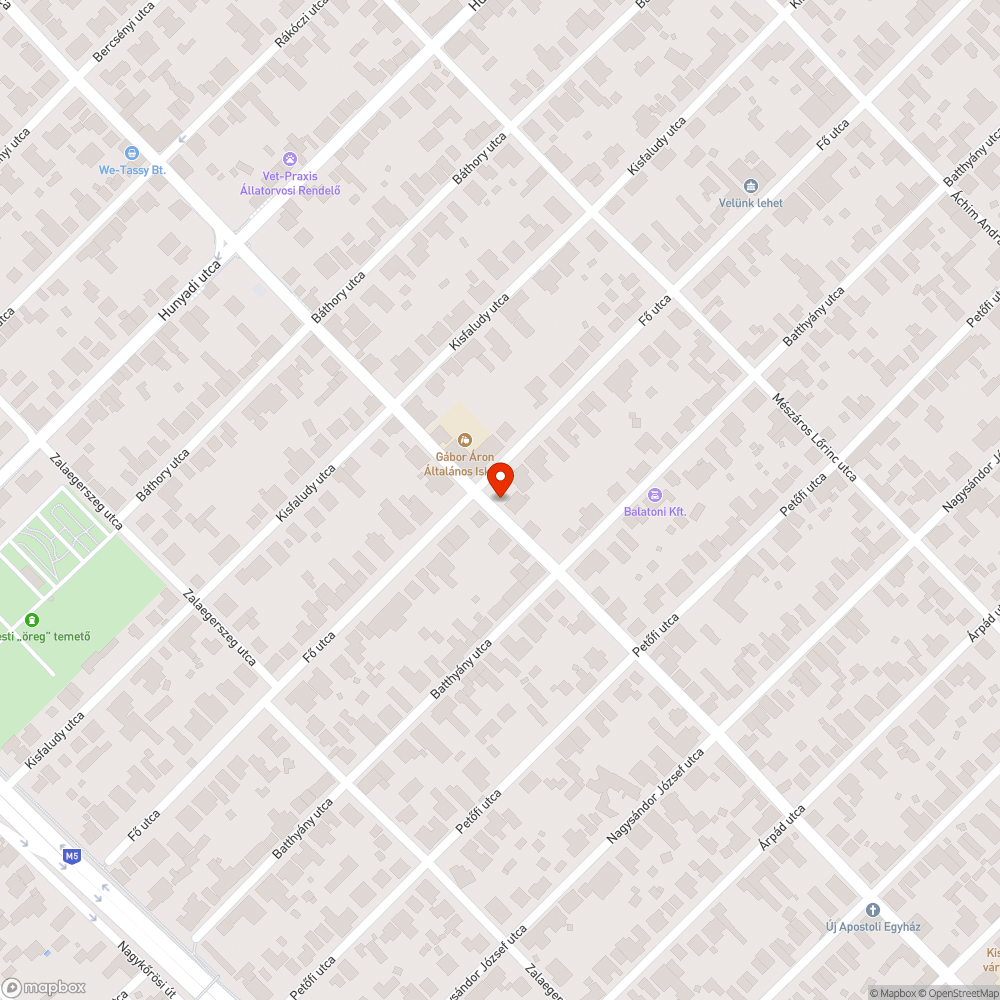 Megsüllyedt lyukas oldalú szerkény bejelentés helye