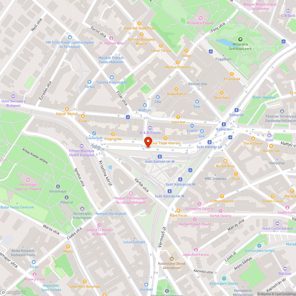 Hiányzó fényterelő bejelentés helye