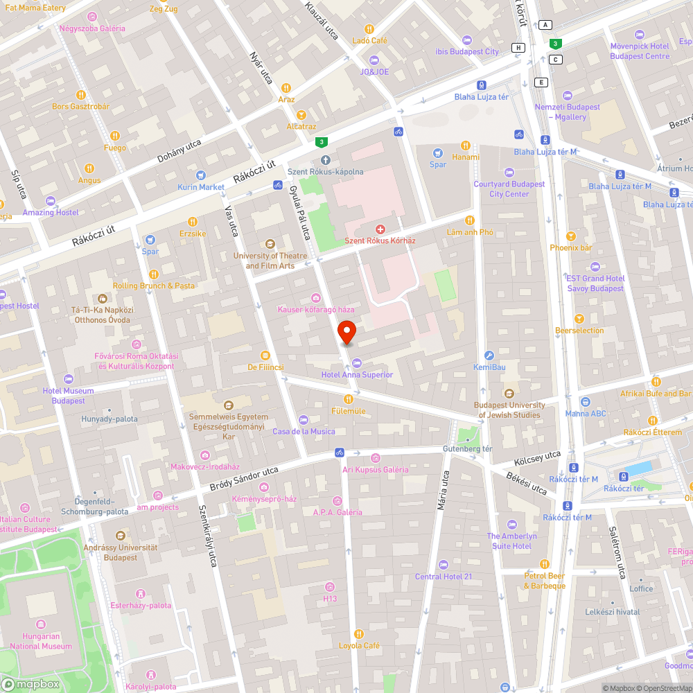 Üzemképtelen jármű bejelentés helye