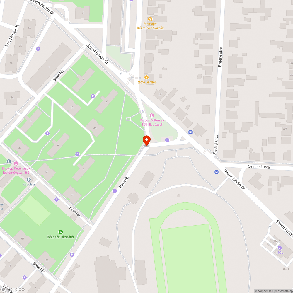 Kátyú a sarkon bejelentés helye