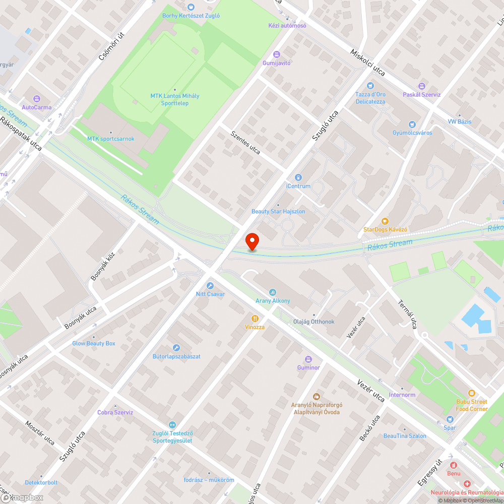 Szétdobált szemét bejelentés helye