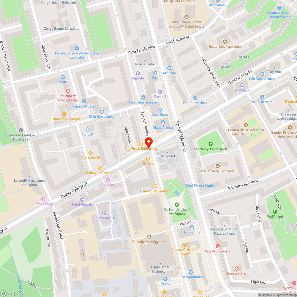 elhanyagolt bódé bejelentés helye