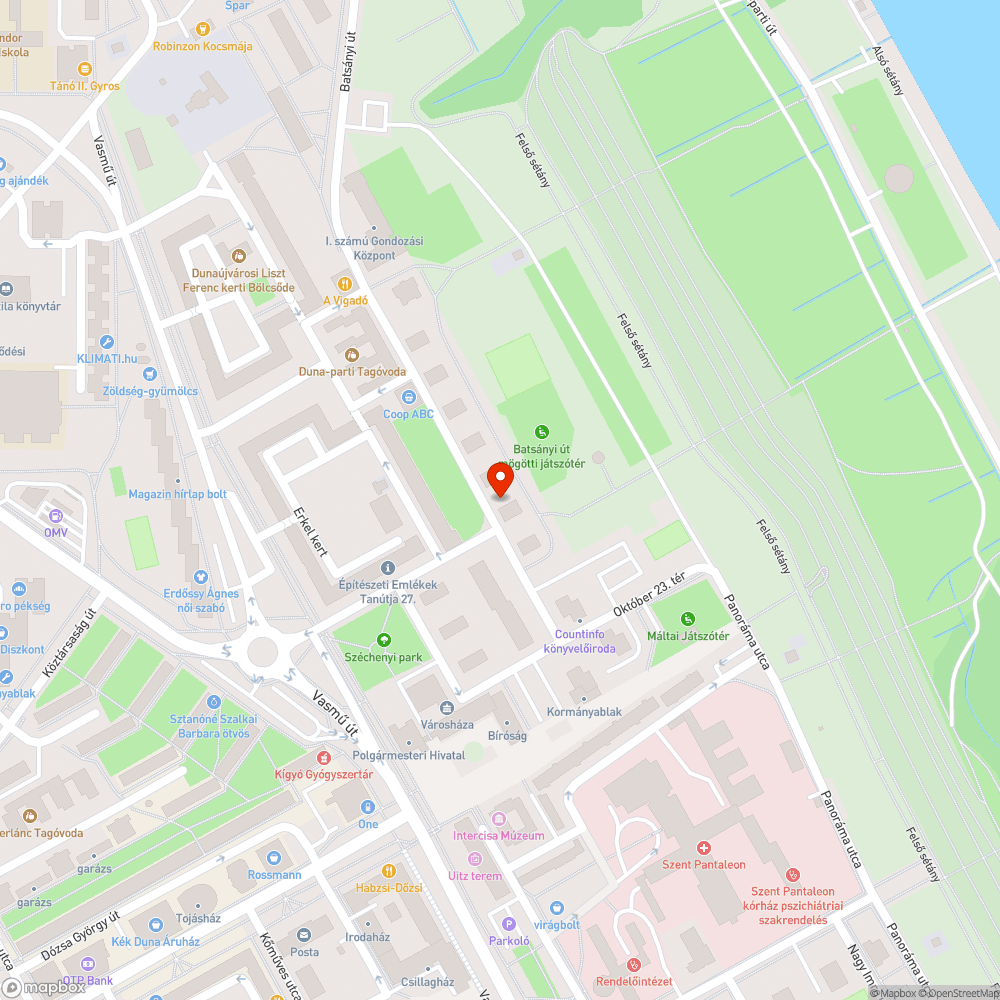 növekvő kátyú bejelentés helye