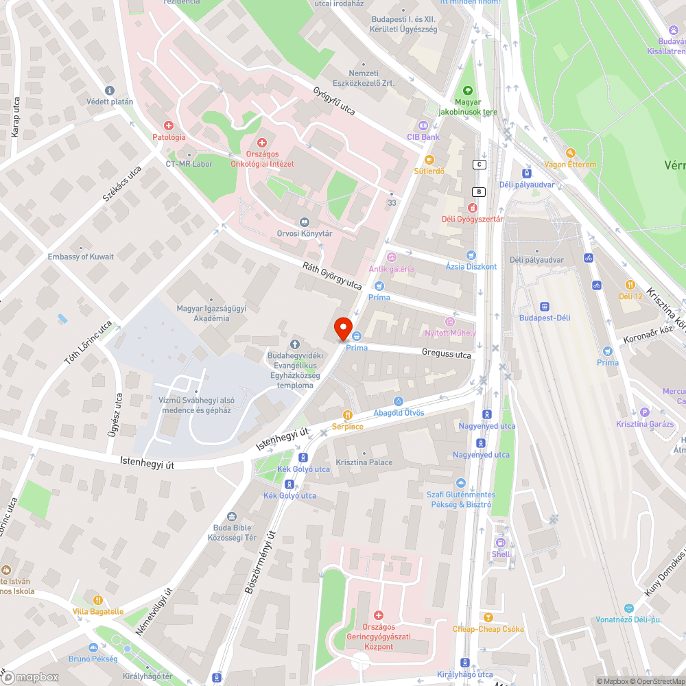 Szabálytalan parkolás a XII. Kerületben bejelentés helye