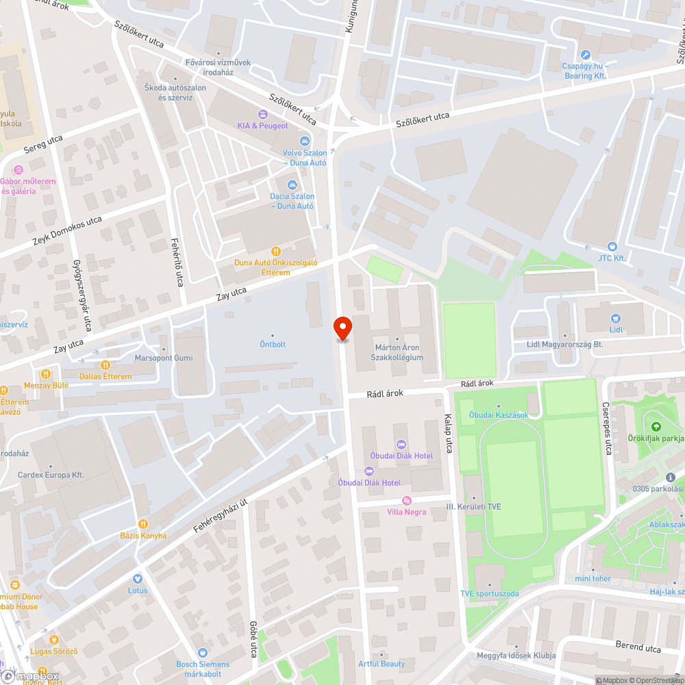 Elhagyott Chrysler bejelentés helye