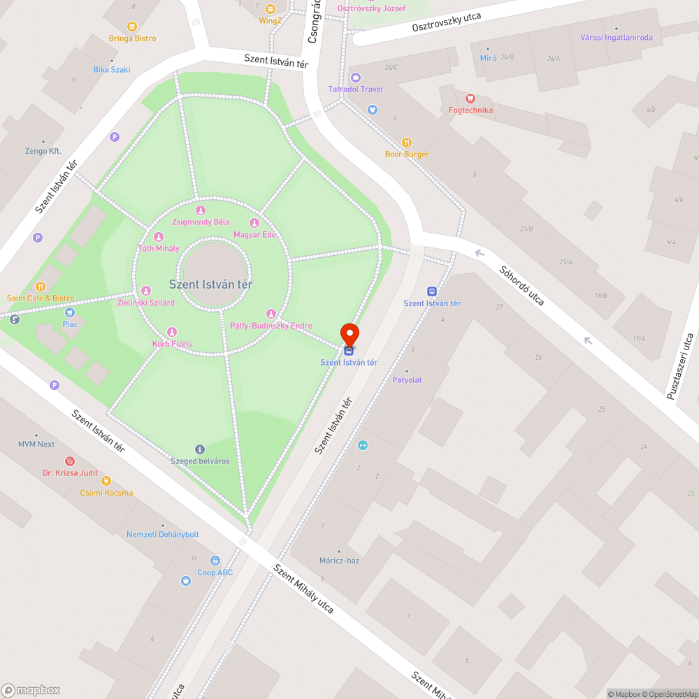 Kifakult tájékoztató, matricás elemek bejelentés helye