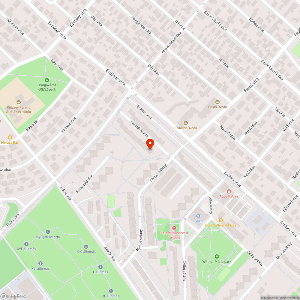 autókárok, parkolás bejelentés helye