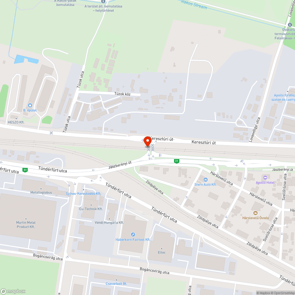 Félrevezető STOP tábla a vasúti átjáróban bejelentés helye