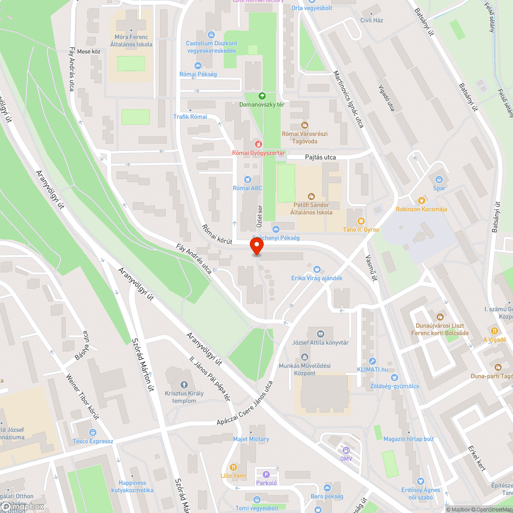 kidöntött szemetes bejelentés helye