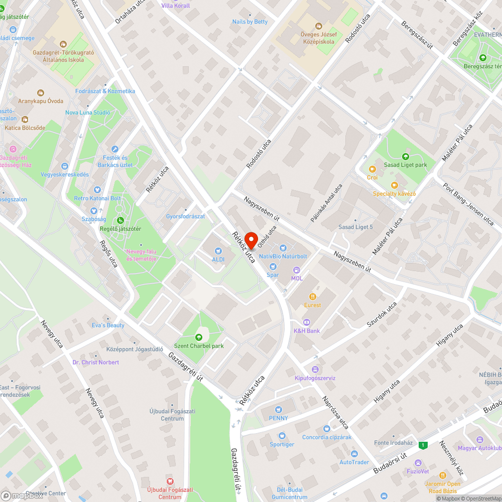 óriás a buszmegállóban bejelentés helye