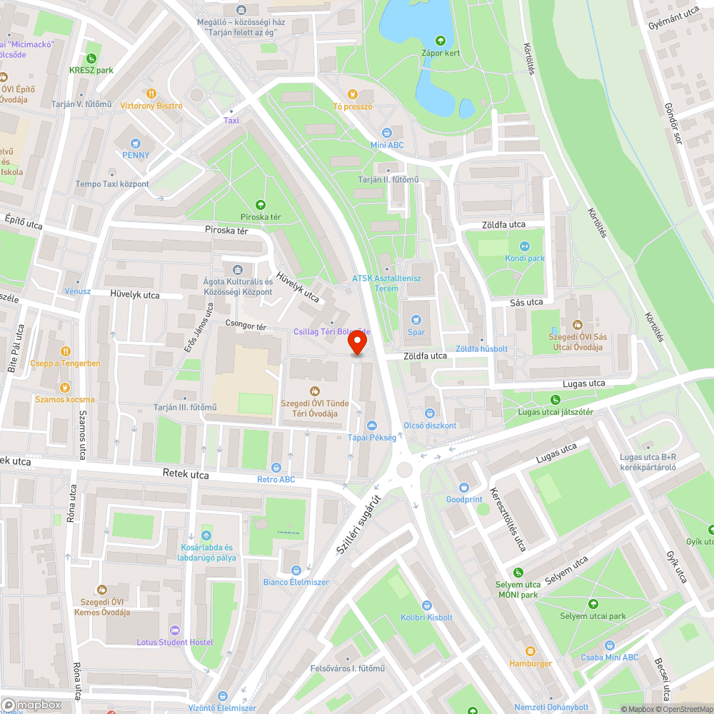 Autógumik a földben - Budapesti krt. 6/b. mögött bejelentés helye