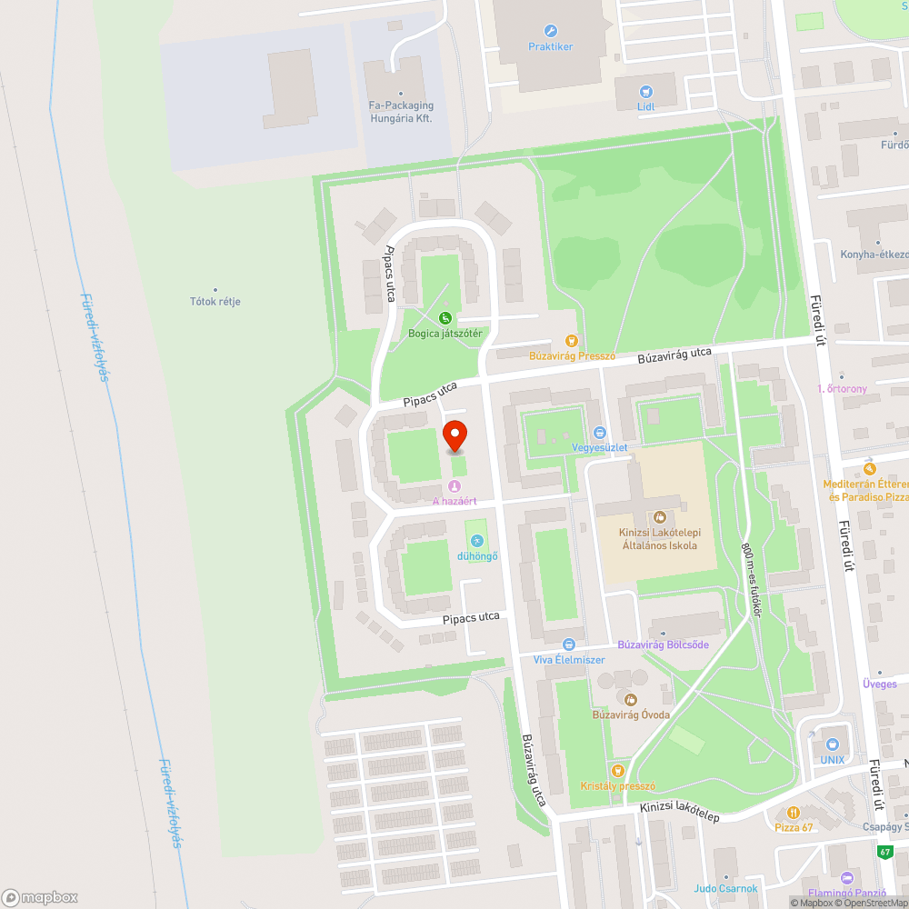 Balesetveszélyes mászóka bejelentés helye