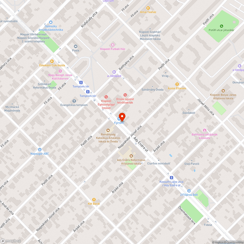 Út széli kosz, takarítás hiánya bejelentés helye