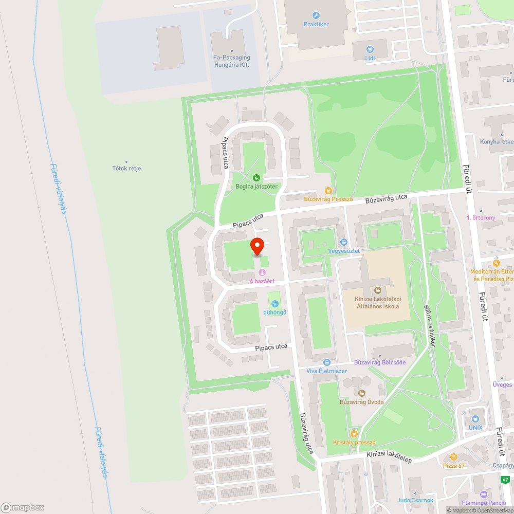 Hullámos járdaszakasz bejelentés helye