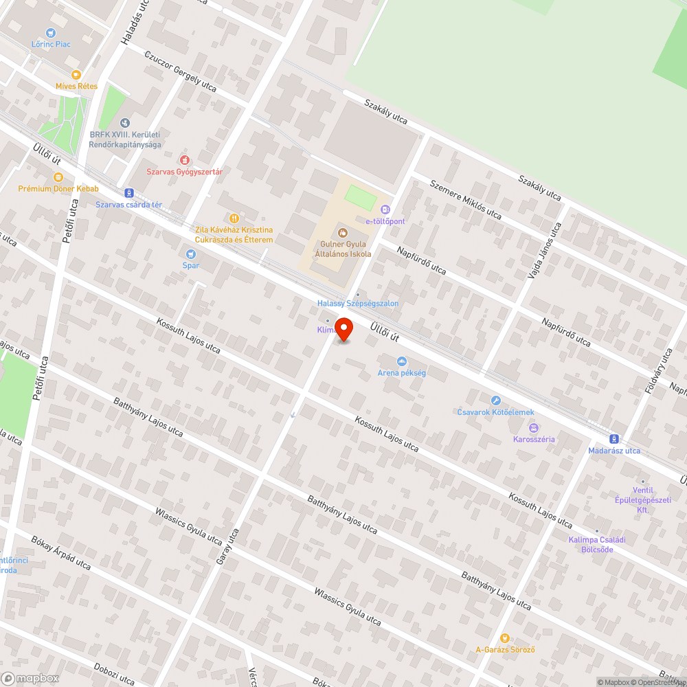 Hiányos rossz állapotú járda bejelentés helye