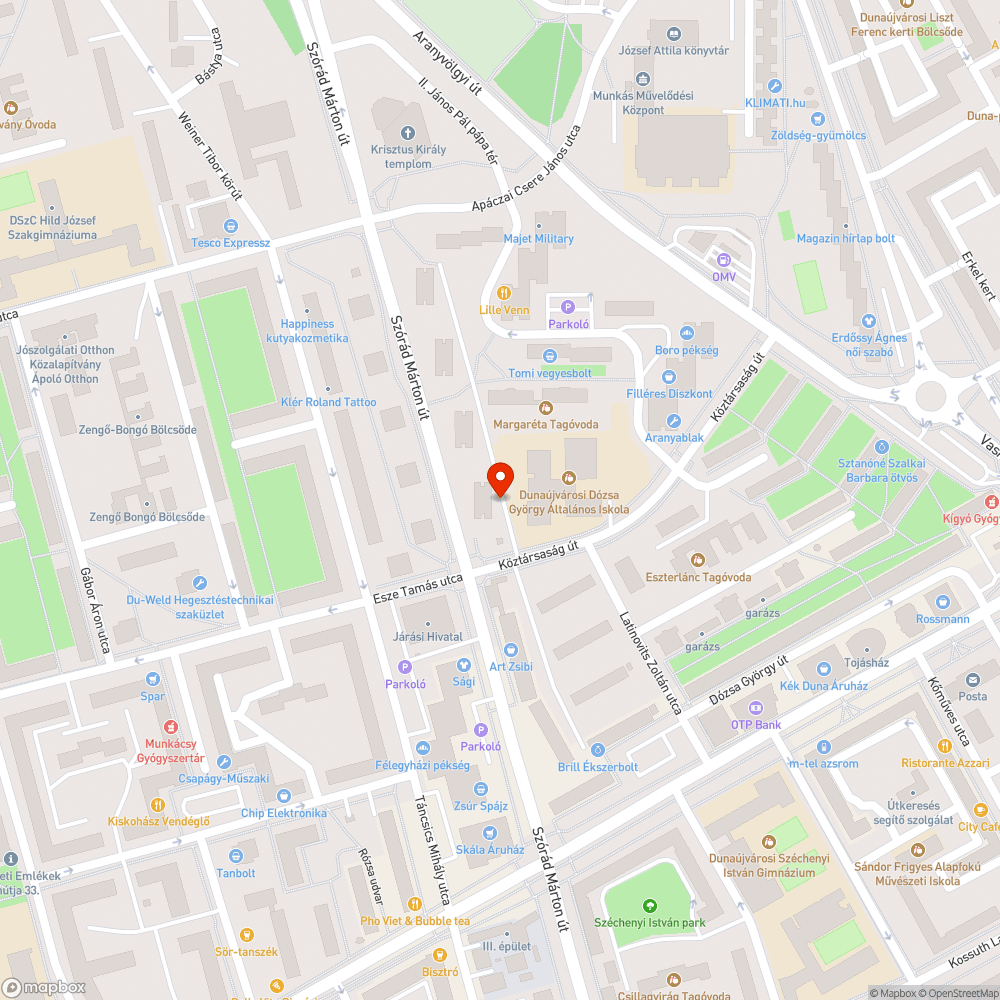 hibás lámpa bejelentés helye