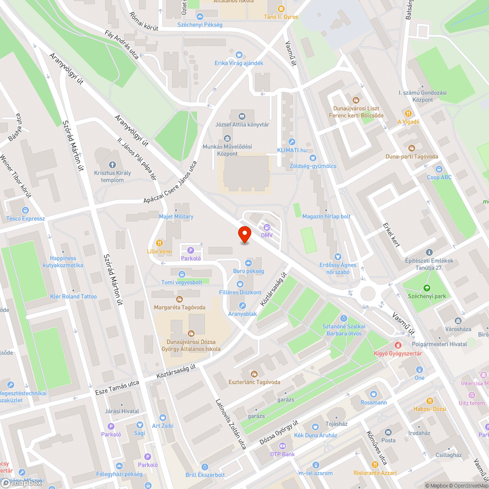 hibás lámpa bejelentés helye