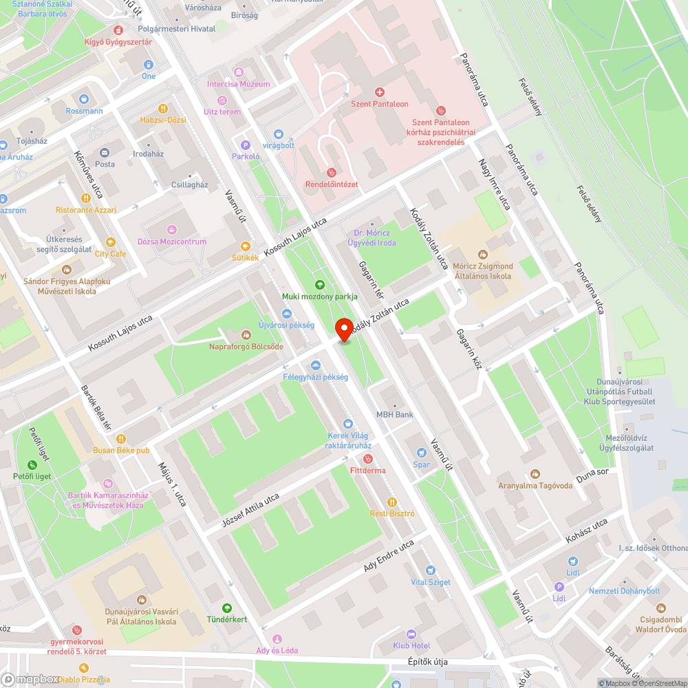 hibás lámpa bejelentés helye