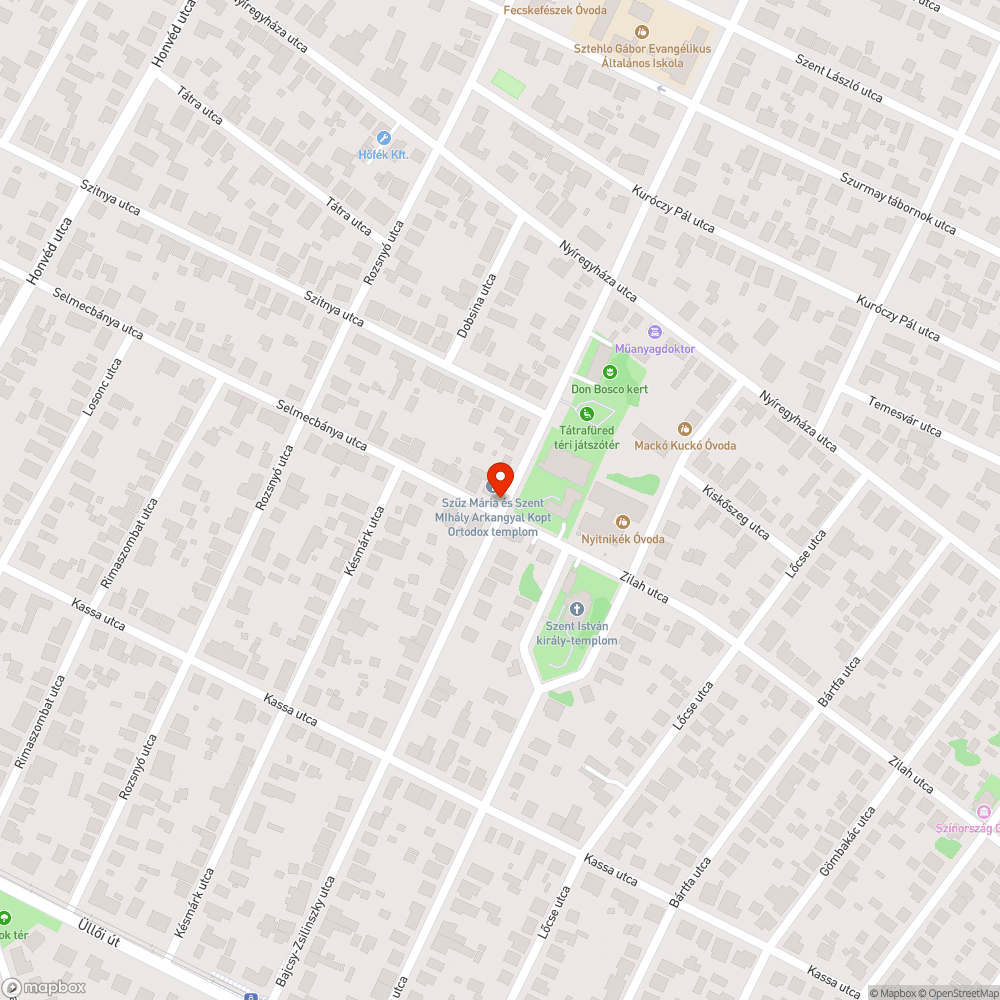 Gyalogos átkelőhely létrehozása bejelentés helye