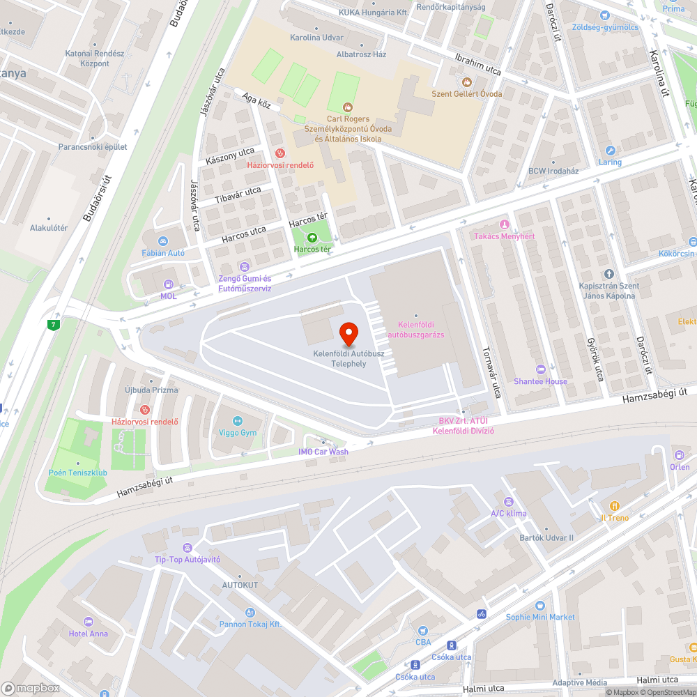 Életveszélyes gány bejelentés helye