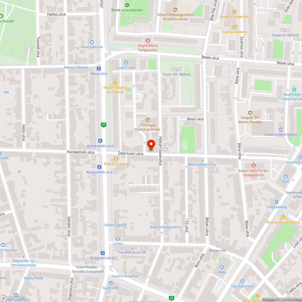 Csapstekrény beaszfaltozva és hiányzik a teteje - Debreceni utca 31/b. bejelentés helye