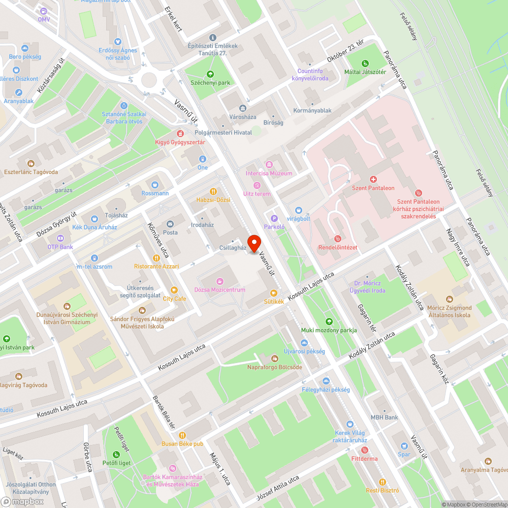 Megsüllyedt közmű fedél 2.0 bejelentés helye