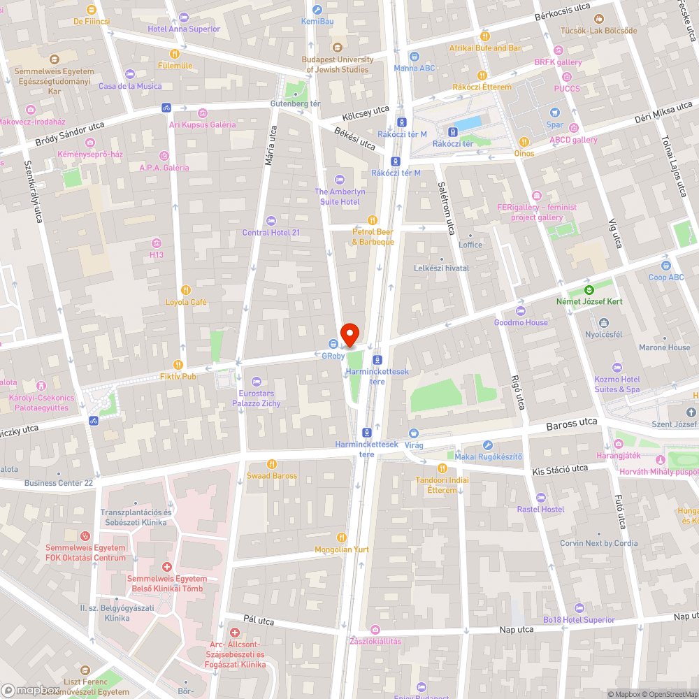 Parkolásgátló kőbabák rendezése bejelentés helye