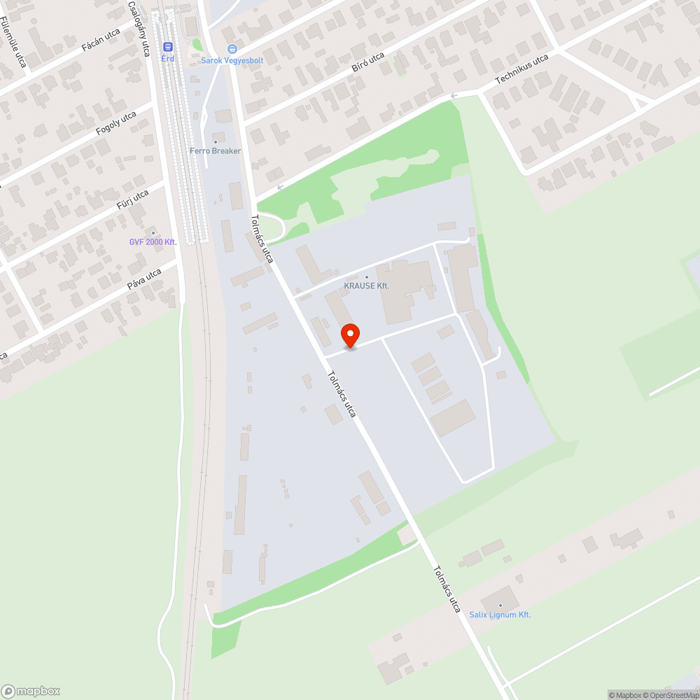 Sitt, törmelék a Tolmács utcában bejelentés helye