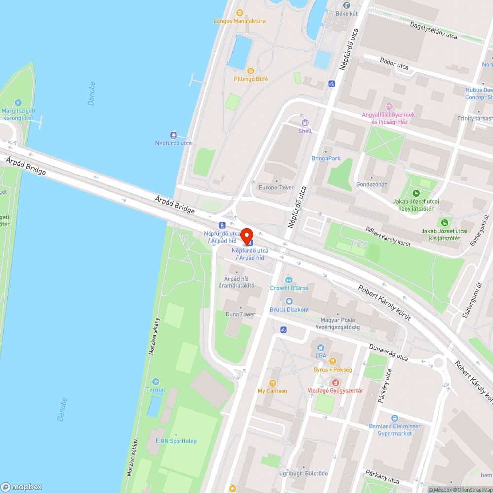 Buszmegállóban a kukát megrongálták bejelentés helye