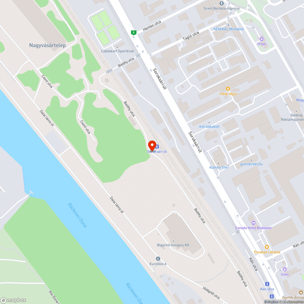 Szemétdomb bejelentés helye