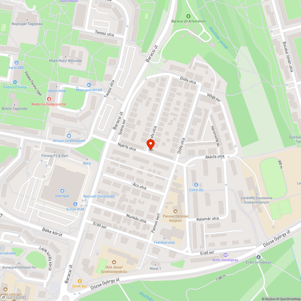 elhanyagolt, rozsdás hirdető bejelentés helye