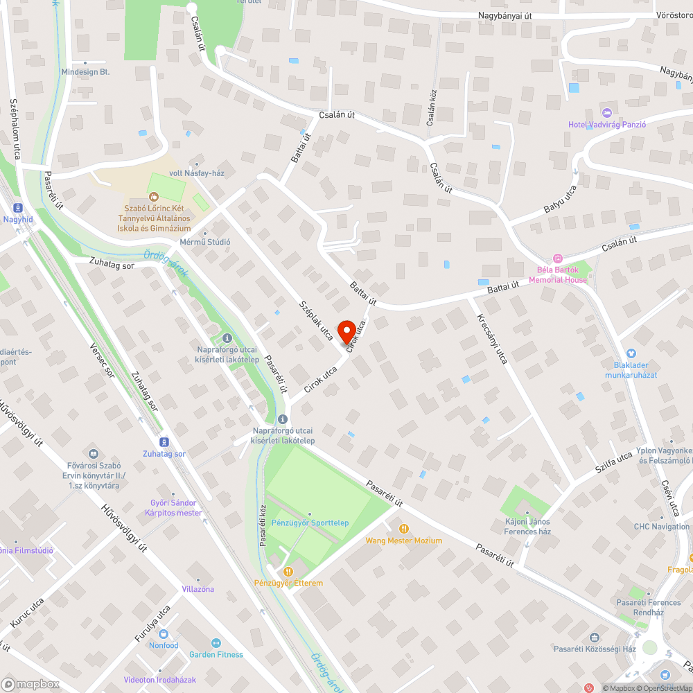 Kutyaürülék-gyűjtő bejelentés helye