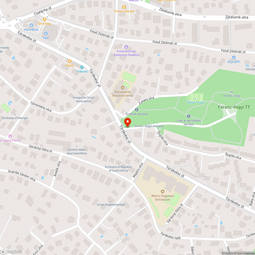 Hiányzó utcanévtábla bejelentés helye