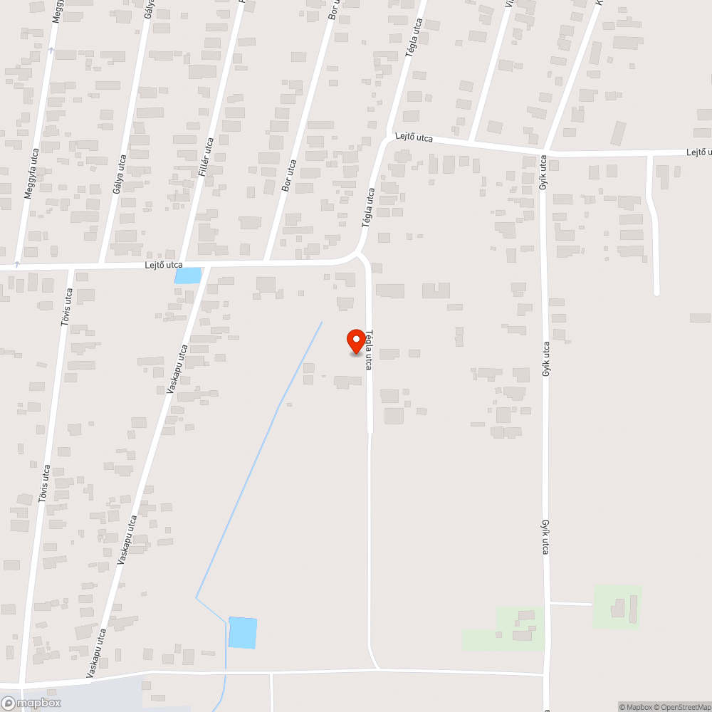 Szemetes terület bejelentés helye