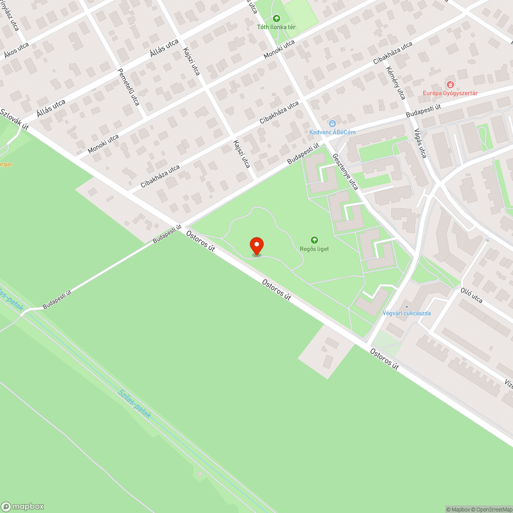 Saros-avaros csúszós járda bejelentés helye