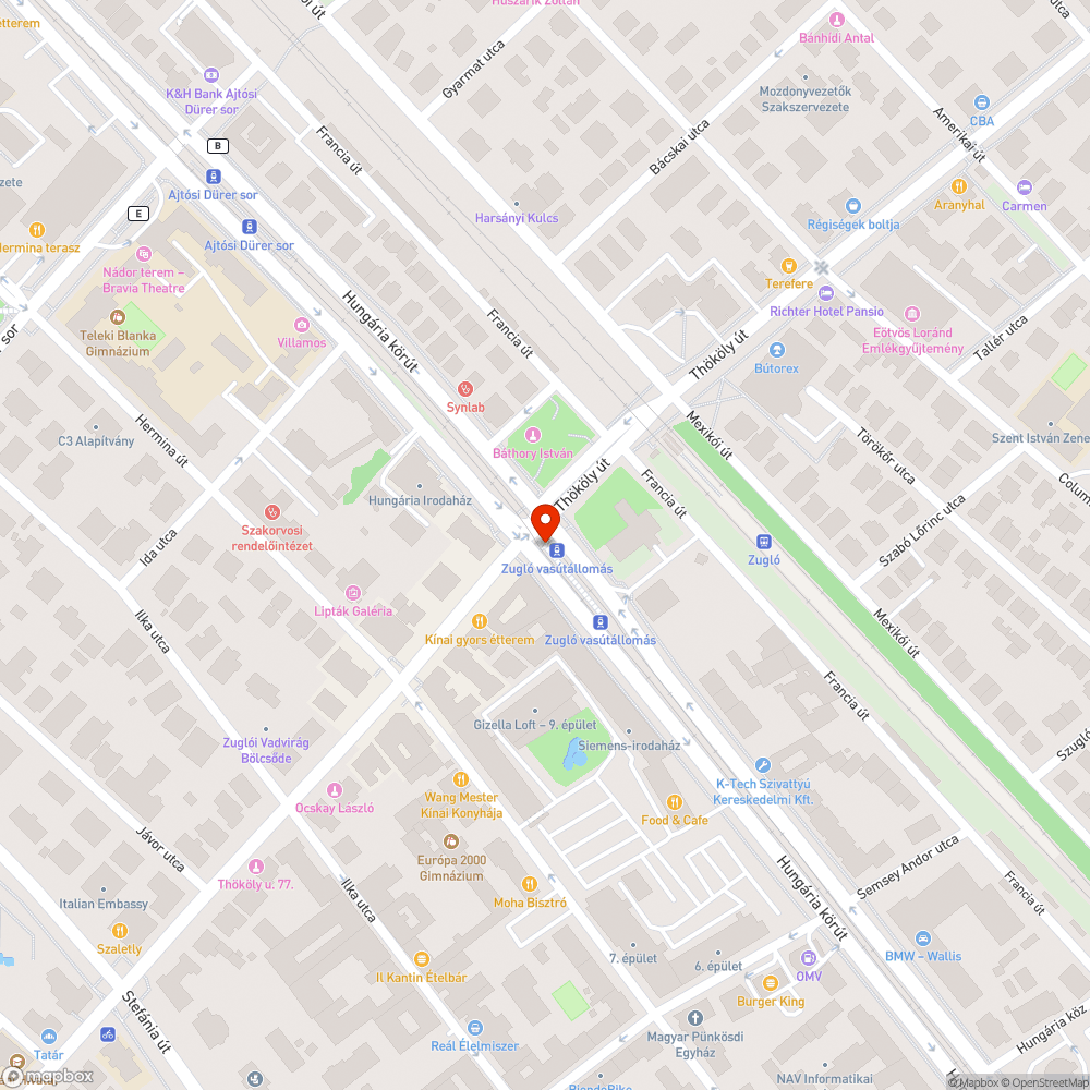 Graffitis 1-es villamos megállók bejelentés helye