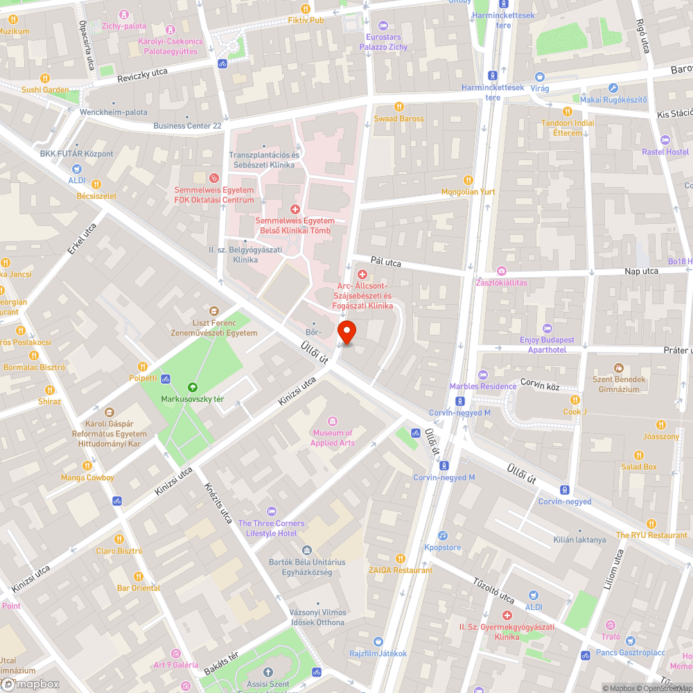 Gaz nő a járdán bejelentés helye