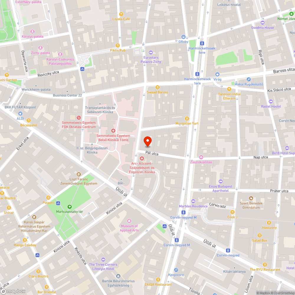 Járda javításra szorul József Krt 71 bejelentés helye