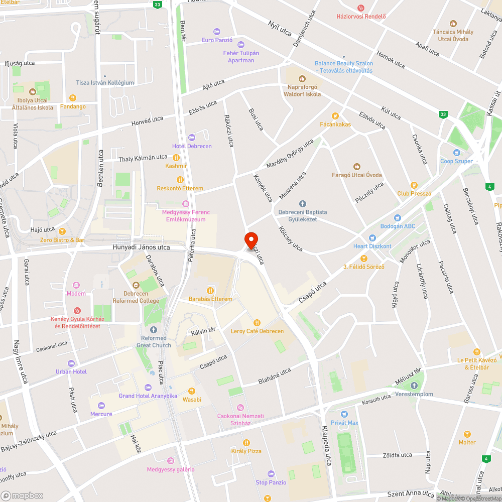 Debreceni Rákóczi- Burgundia út kereszteződéseiben a lámpához kapcsolódó visszaszámláló rosszul működik bejelentés helye