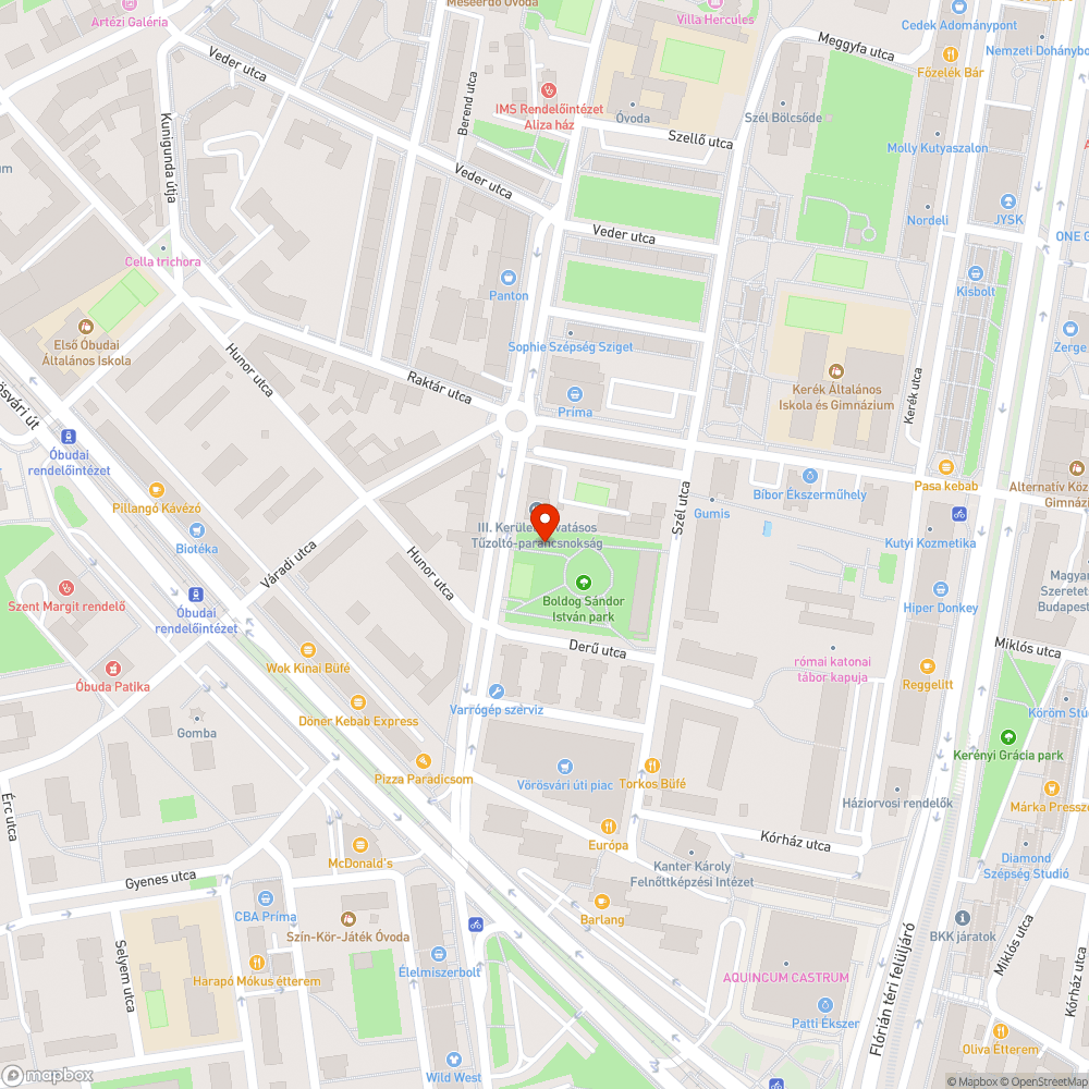 Futókör darabkája hiányzik bejelentés helye