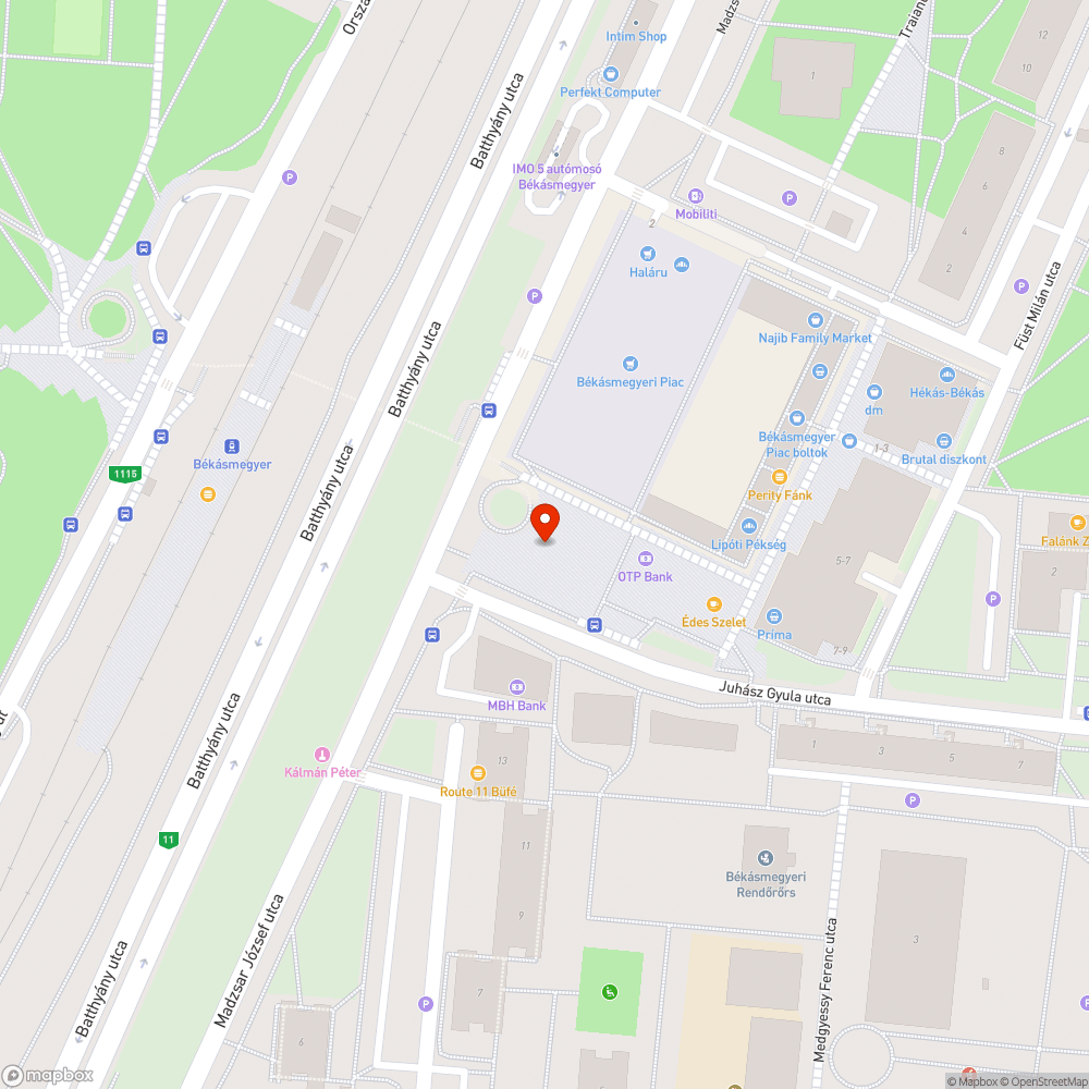 Ruhadarabok bejelentés helye