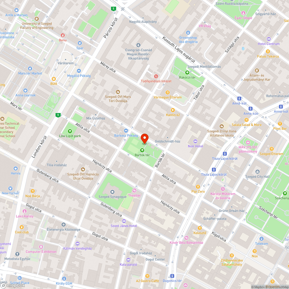 Kiégett edényzetek bejelentés helye