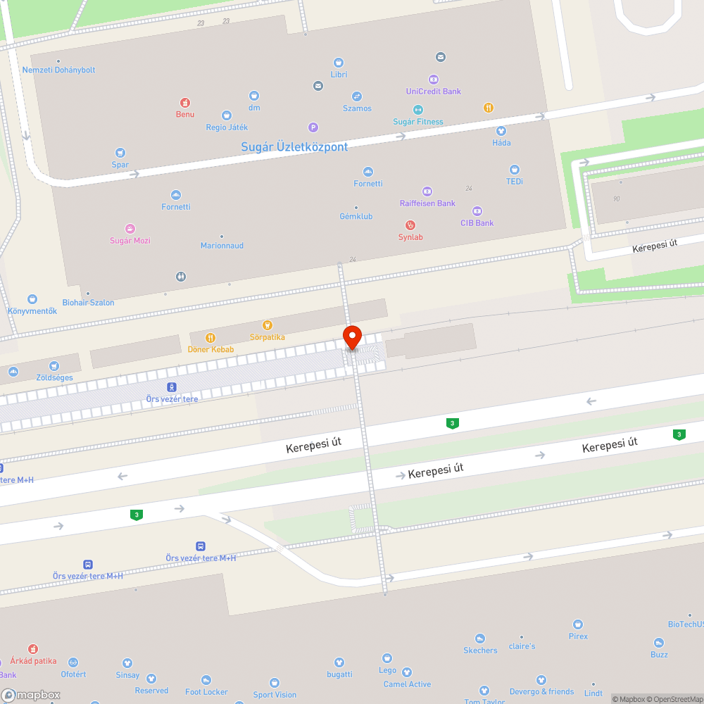 Hévállomás tábla a felüljáróhoz bejelentés helye