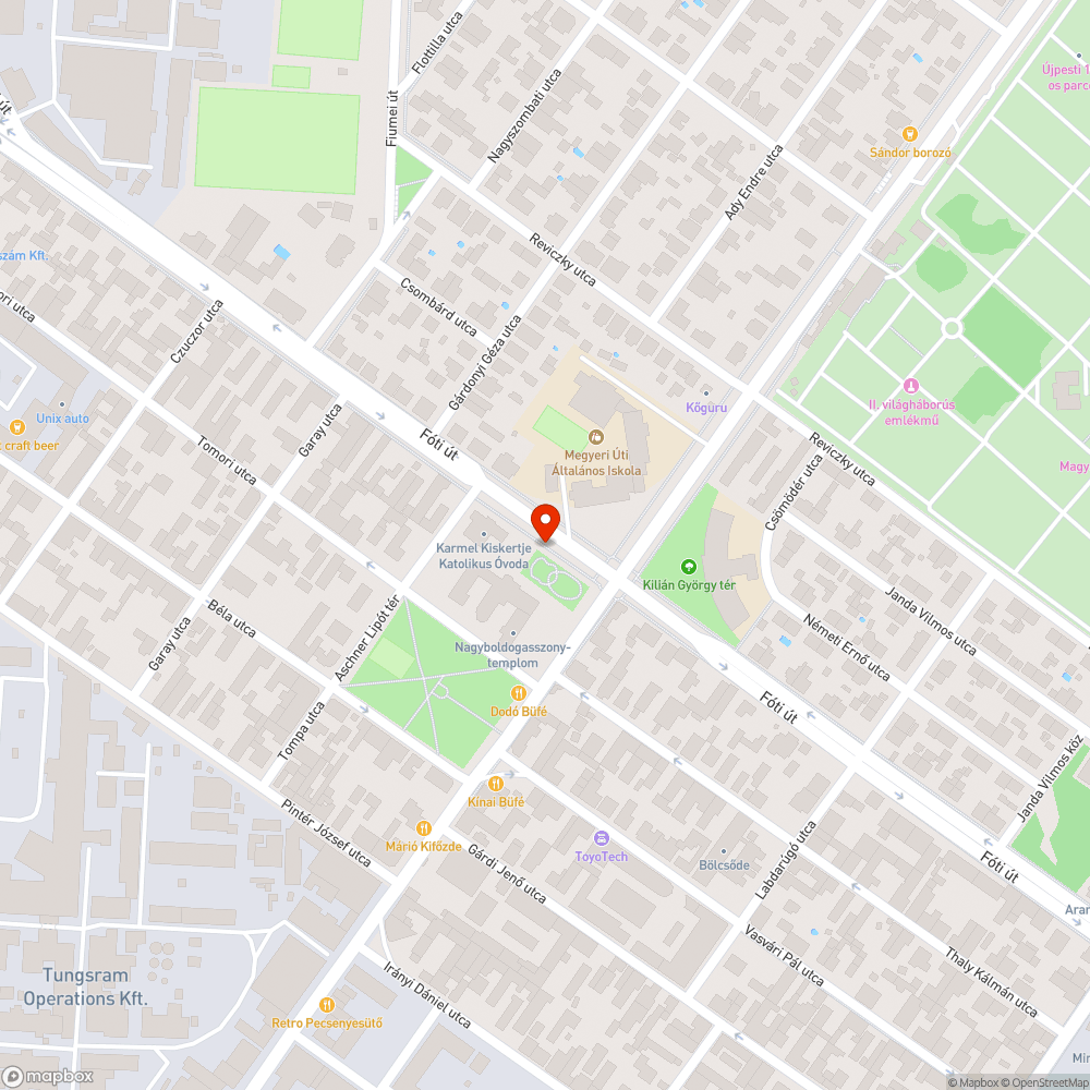 Szétkopott fedlap bejelentés helye