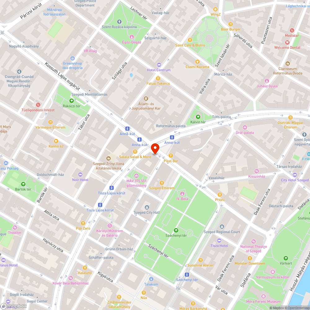 Kiégett lámpák - MÁV Igazgatóság bejelentés helye